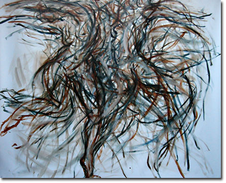 Large Dancer 2007
220/210 cm
Acrylic on Canvas