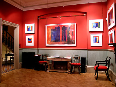 Second view of Prudence Walters' exhibition in the Red Gallery