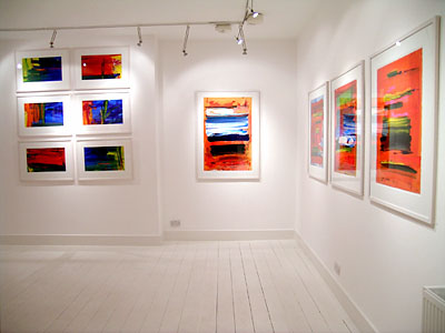 Second view of Prudence Walters' exhibition in the White Gallery